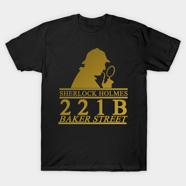 Sherlock Holmes Address V.2 T-Shirt by appraisar